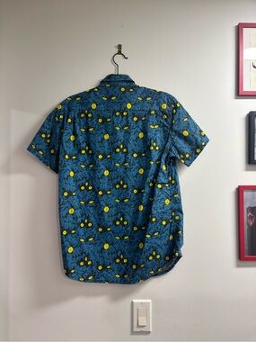 Creepy Co. Watching Eyes Button-Up